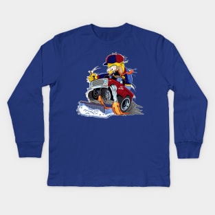 Plow Fink Kids Long Sleeve T-Shirt